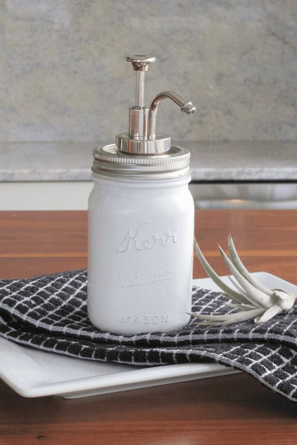 Mason Jar Soap Dispenser