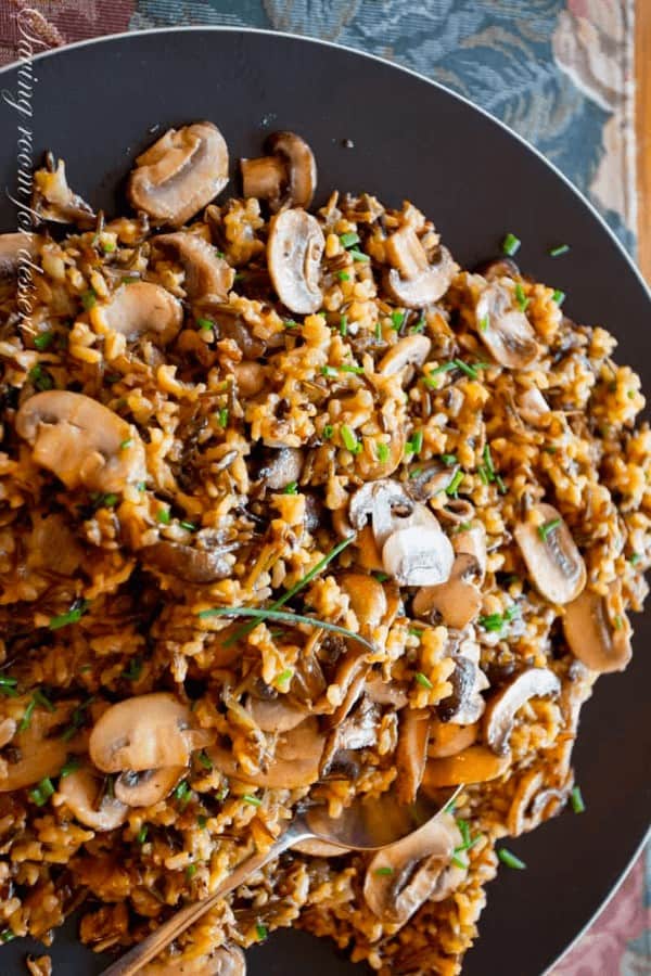 Mushroom and Wild Rice