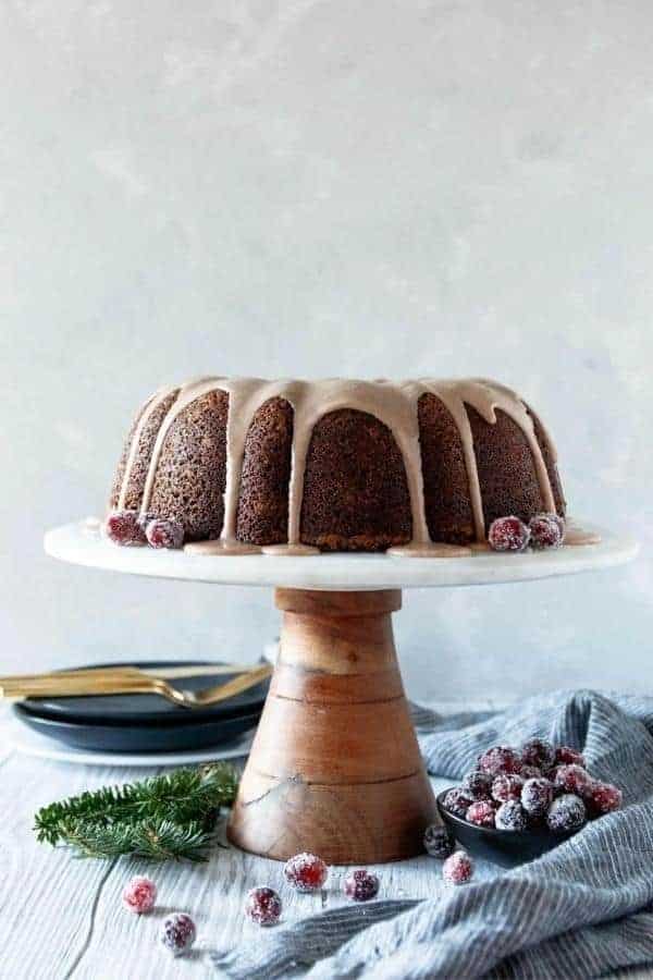 GINGERBREAD BUNDT CAKE