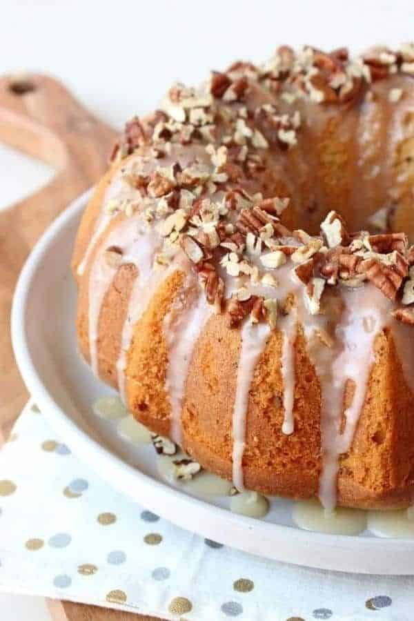 BUTTER PECAN BUNDT CAKE