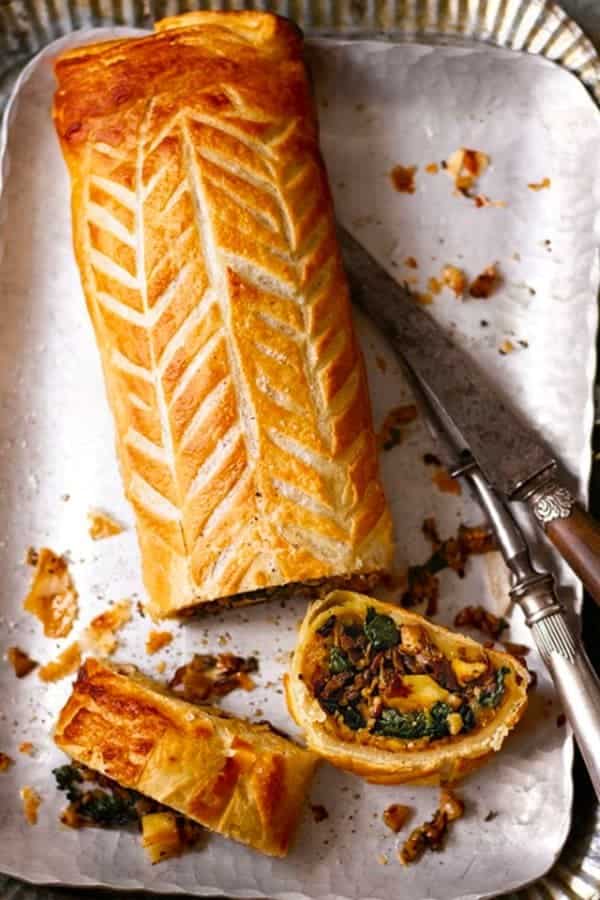 PARSNIP AND PORCINI WELLINGTON