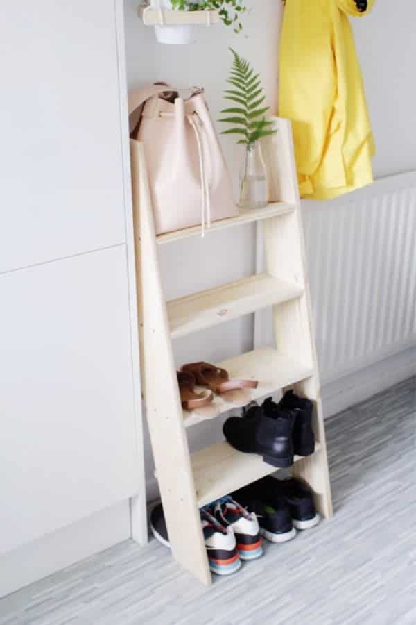 Simple DIY Shoe Organizer