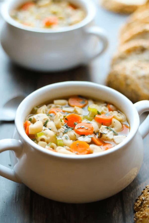 Rotisserie Chicken Noodle Soup