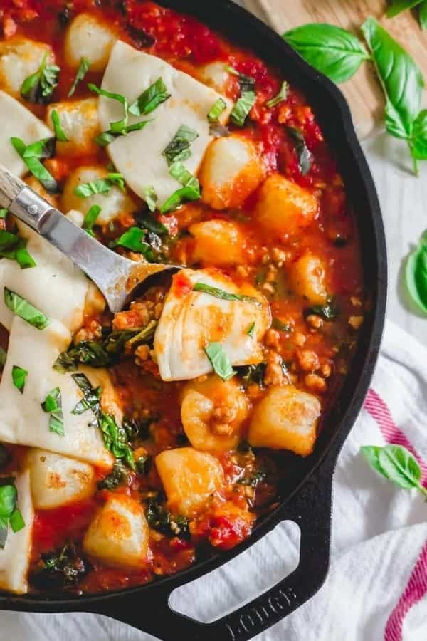 BAKED CAULIFLOWER GNOCCHI