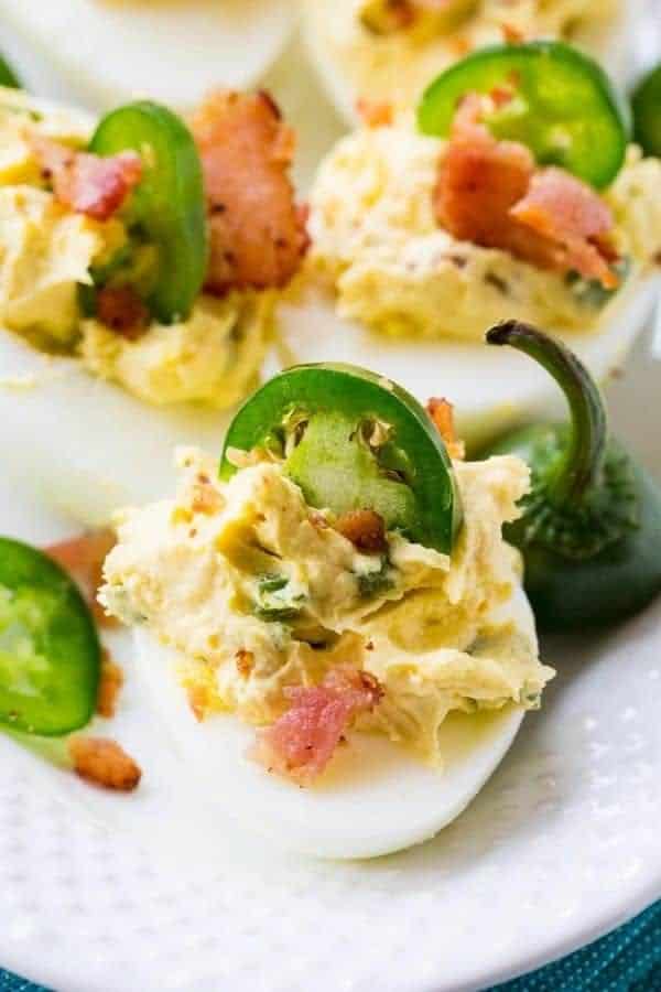 JALAPEÑO POPPER DEVILED EGGS