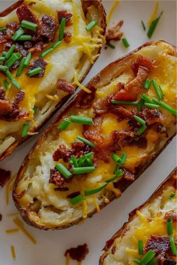 Air Fryer Twice Baked Potatoes