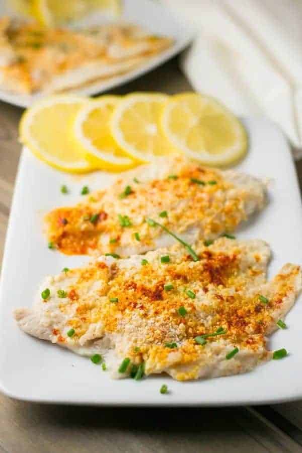 BAKED LEMON SOLE