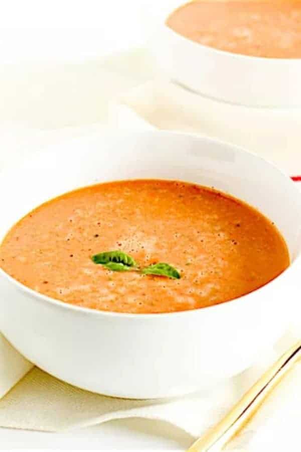 TOMATO BASIL SOUP