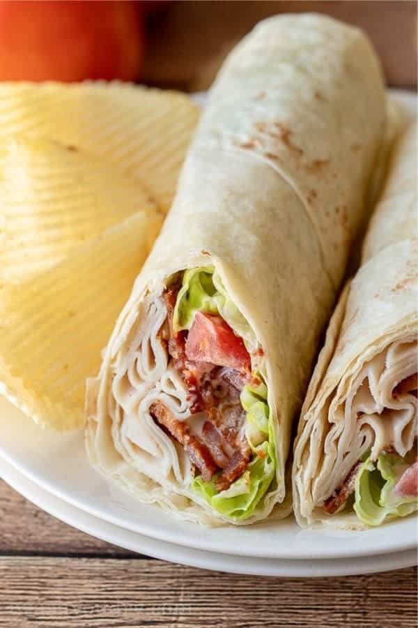 Chicken Bacon Ranch Wraps