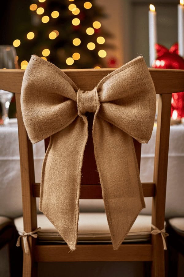 Hessian Bow Chair Backs