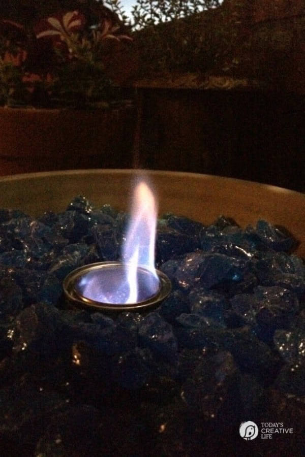 DIY TABLETOP FIRE BOWL