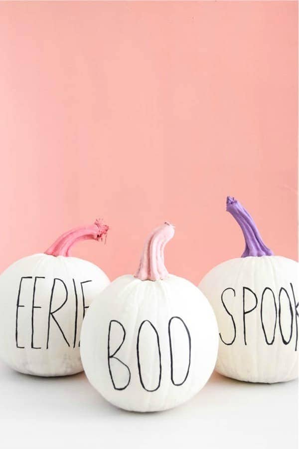 The Cutest No Carve Pastel Pumpkins: A DIY Tutorial