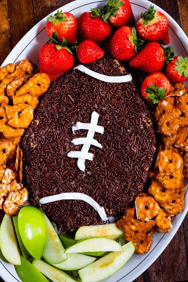 Peanut Butter Football Dip