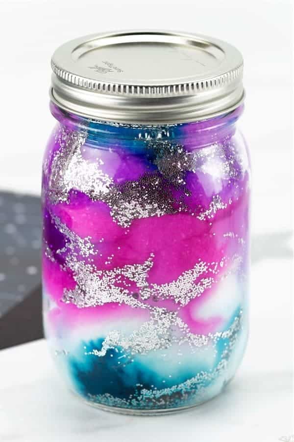 Galaxy Glitter Jars