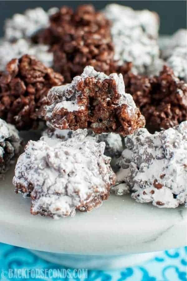 No Bake Muddy Buddy Crack Cookies