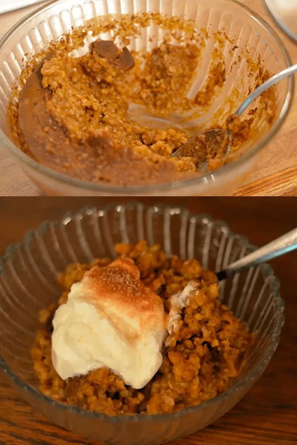 Pumpkin Gingerbread Steel Cut Oats