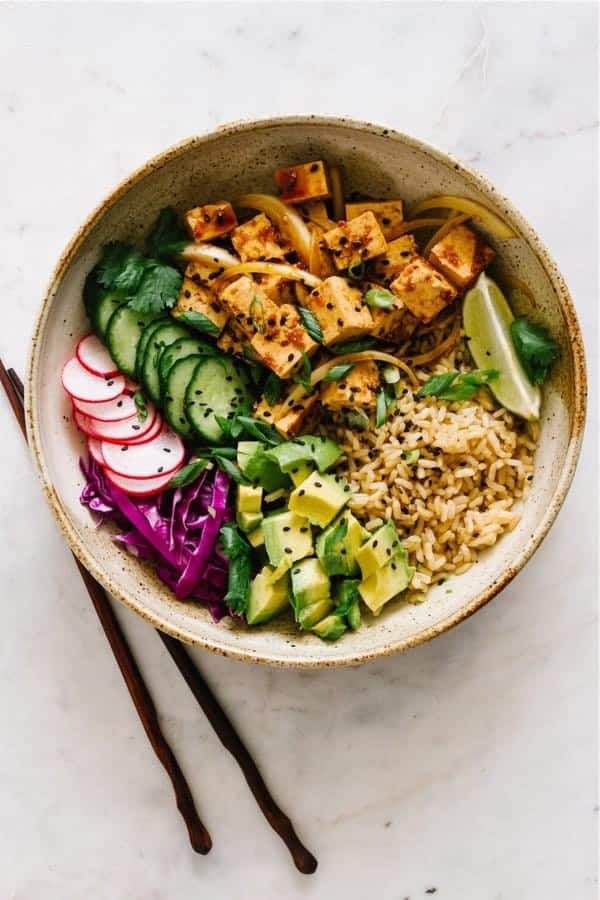 Tofu Poke Bowl