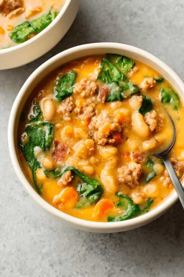 Italian Sausage White Bean Soup