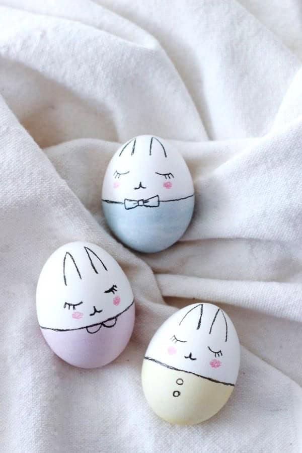 Bunny Easter Eggs DIY