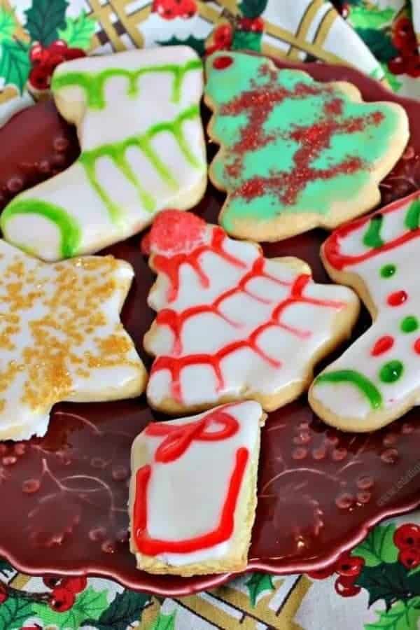 OLD-FASHIONED TEA CAKE CHRISTMAS COOKIES