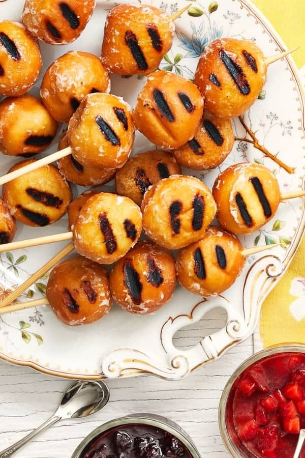 DOUGHNUT HOLE KEBABS