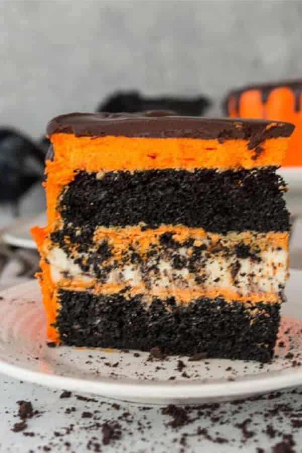 Halloween Cheesecake Cake