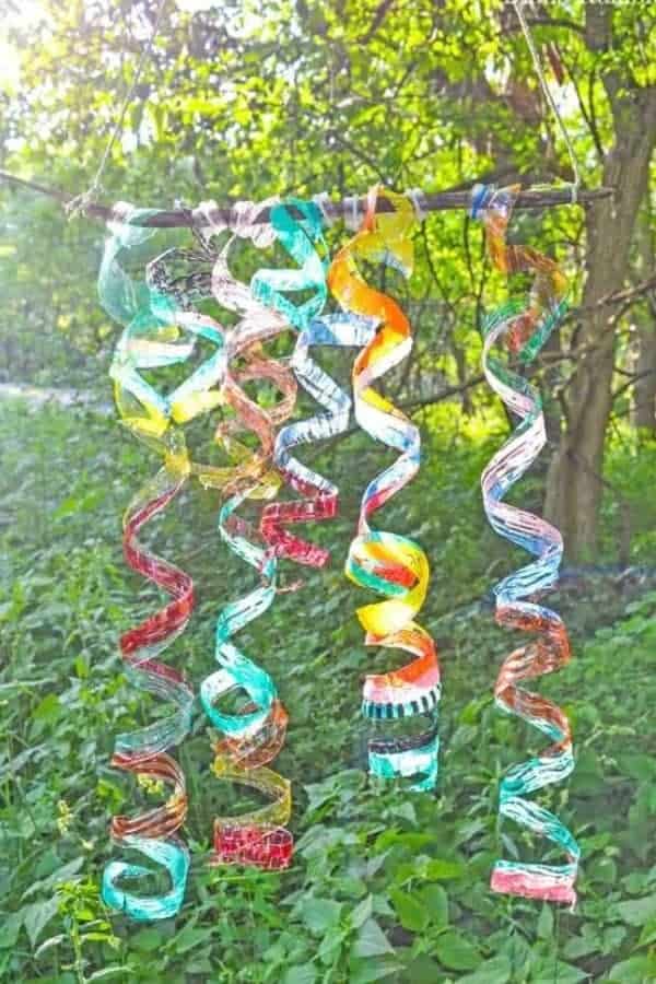 WATER BOTTLE CRAFT WIND SPIRAL