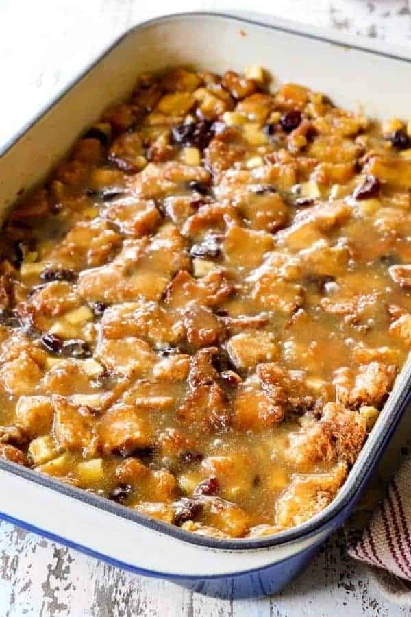 APPLE BREAD PUDDING