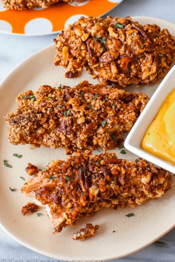 Pecan-Crusted Chicken Tenders