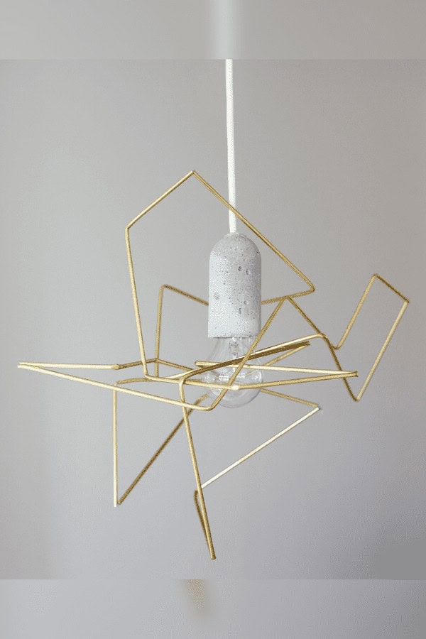 Abstract and Geometrical Pendant Lamp