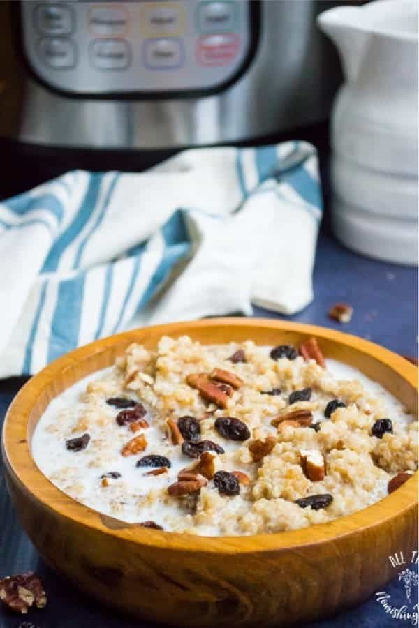 Instant Pot Breakfast Porridge Recipe