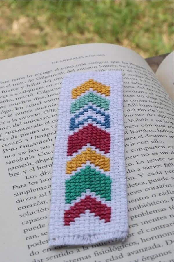 Cross Stitch DIY Bookmark