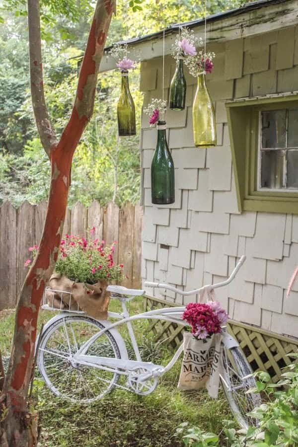 VINTAGE BIKE PLANTER