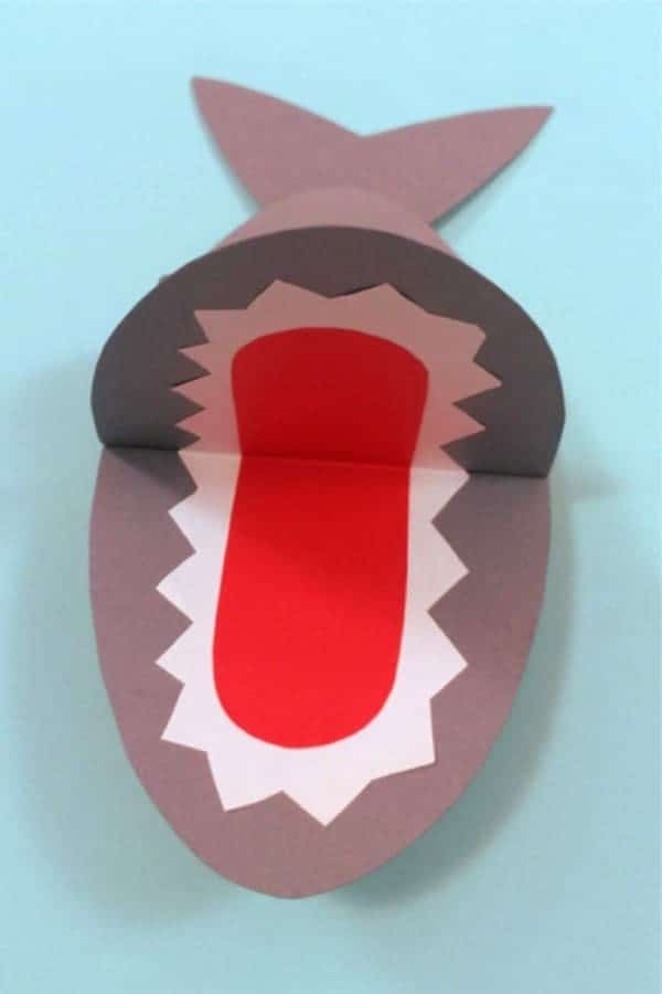 DIY Paper Shark Craft Tutorial