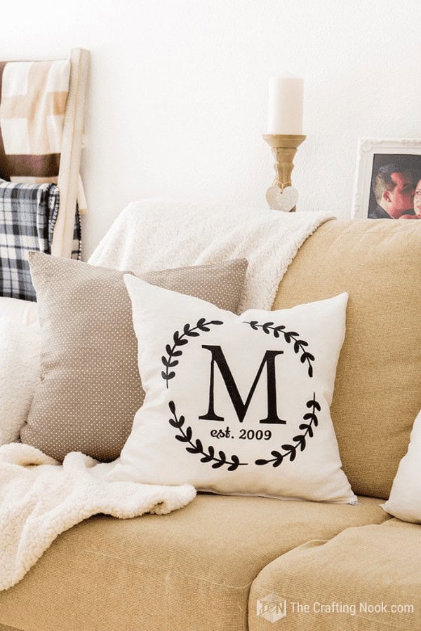 Monogrammed Pillow Covers