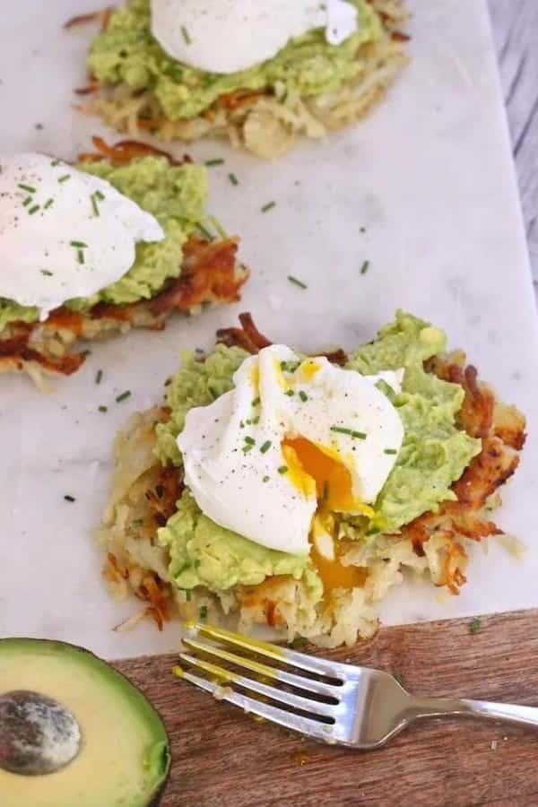 POTATO AVOCADO “TOAST”