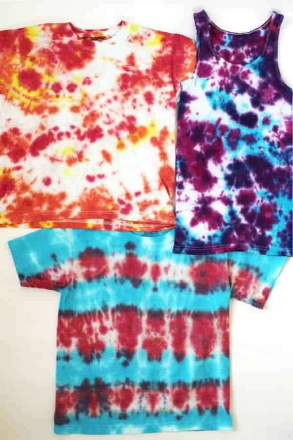 How to Tie Dye Shirts With Kids