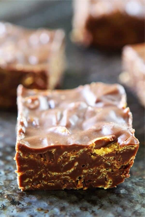 No-Bake Crunchy PB Bars