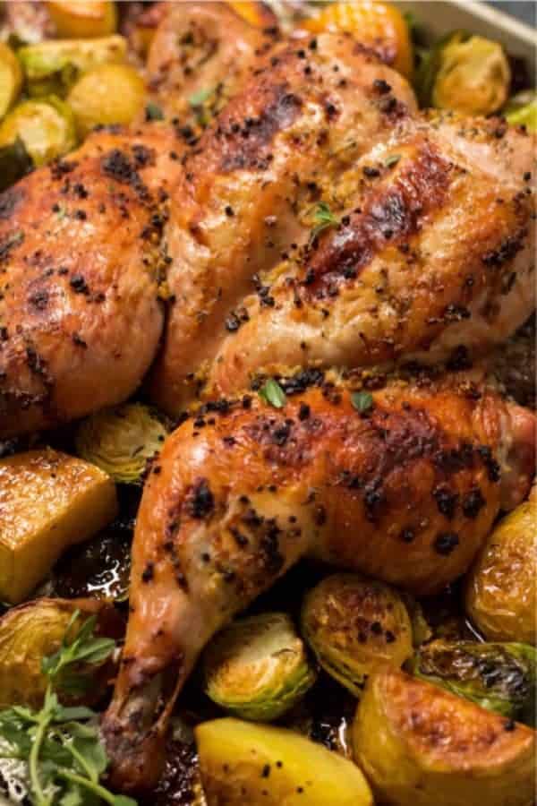 Easy Garlic Butterfly Chicken