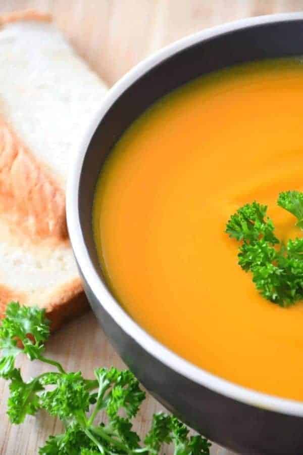 BUTTERNUT SQUASH SOUP