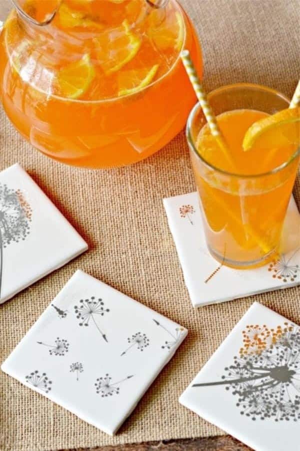 Easy DIY Tile Coasters