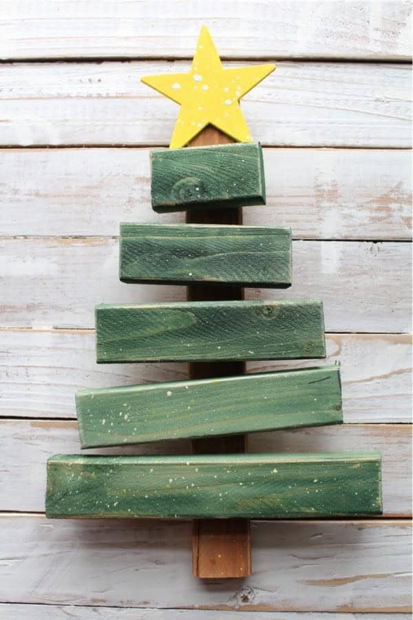 Christmas Tree From Scrap Wood