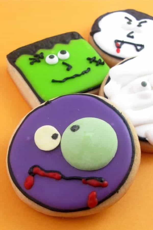 Monster Face Cookies