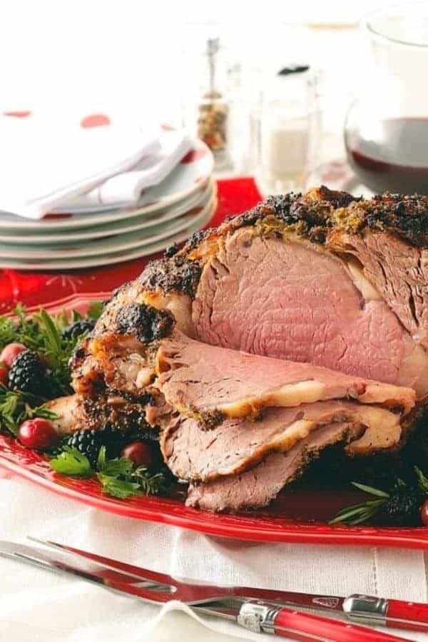 HERB-CRUSTED PRIME RIB