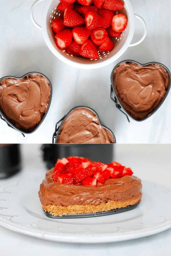 No-Bake Nutella Cheesecake