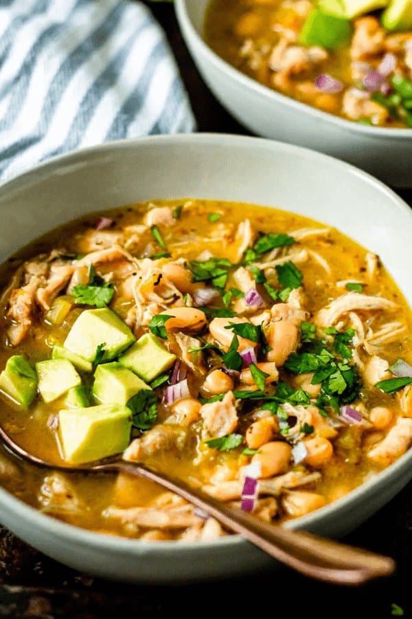 Salsa Verde Chicken Soup