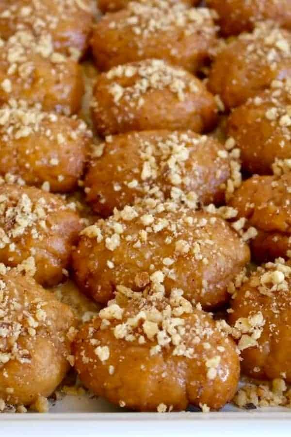 MELOMAKARONA (GREEK CHRISTMAS HONEY COOKIES)