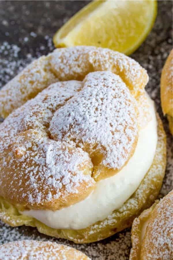 Lemon Cream Puffs