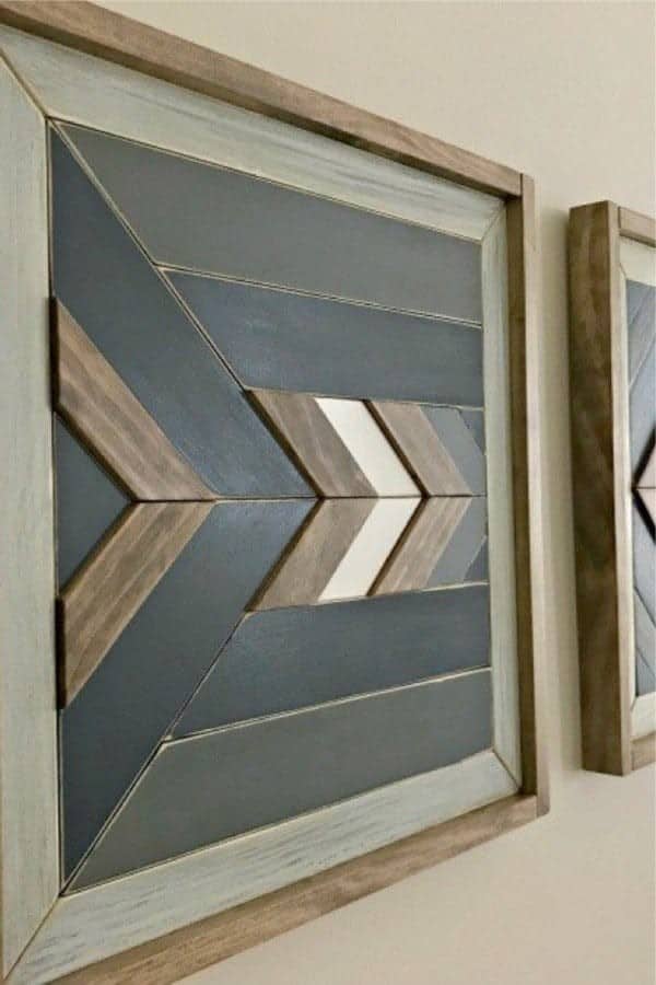 DIY Scrap Wood Wall Art