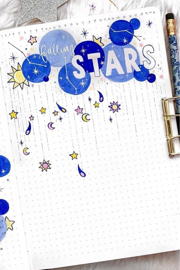 Shooting Star Mood Tracker